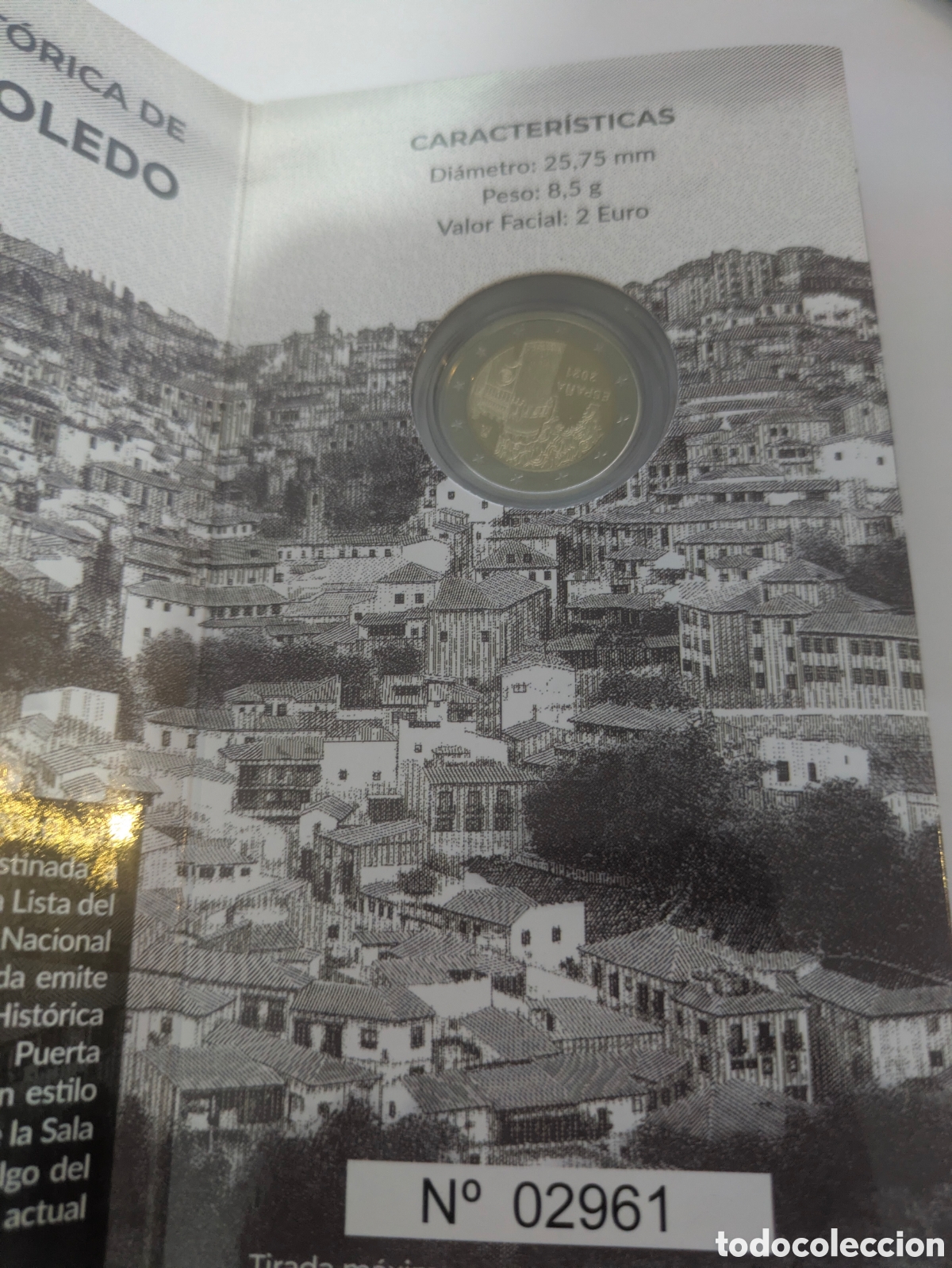 Monedas FNMT: 2 euros proof toledo 2021 - Foto 2