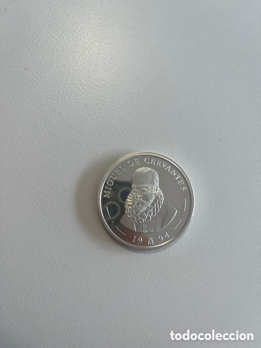 FNMT Coins: Moneda PLATA 1994 5 ECU Miguel de Cervantes