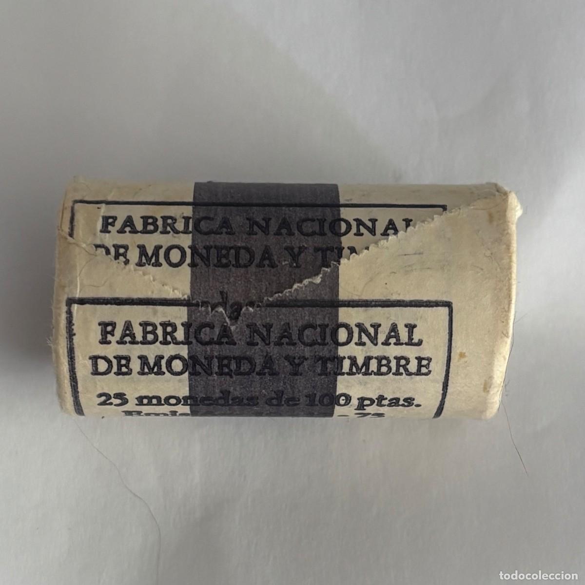 Monedas FNMT: CARTUCHO DE LA FNMT DE 100 PESETAS JUAN CARLOS I 1980 ESTRELLA 80 MUNDIAL
