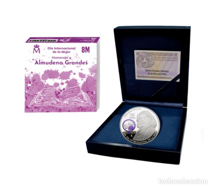 Monedas FNMT: MONEDA 8 REALES PLATA ALMUDENA GRANDES 2026