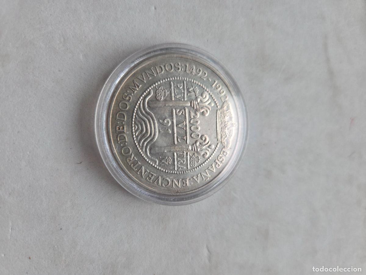 Monete FNMT: IBEROAMERICANA - ENCUENTRO DE 2 MUNDOS - 1991 - PLATA