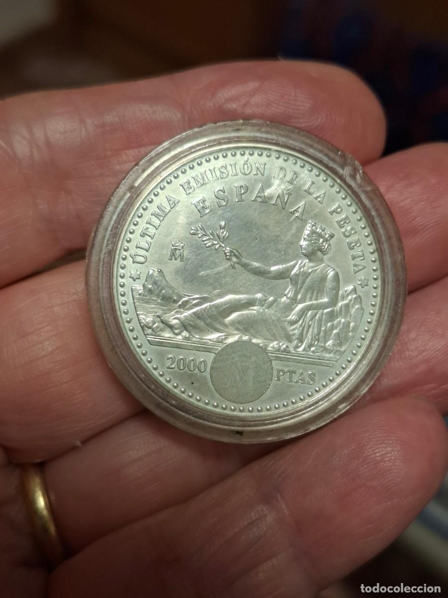 Monedas FNMT: MONEDA DE 2000 PESETAS DE 2001 (HOMENAJE A LA PESETA) - Foto 2