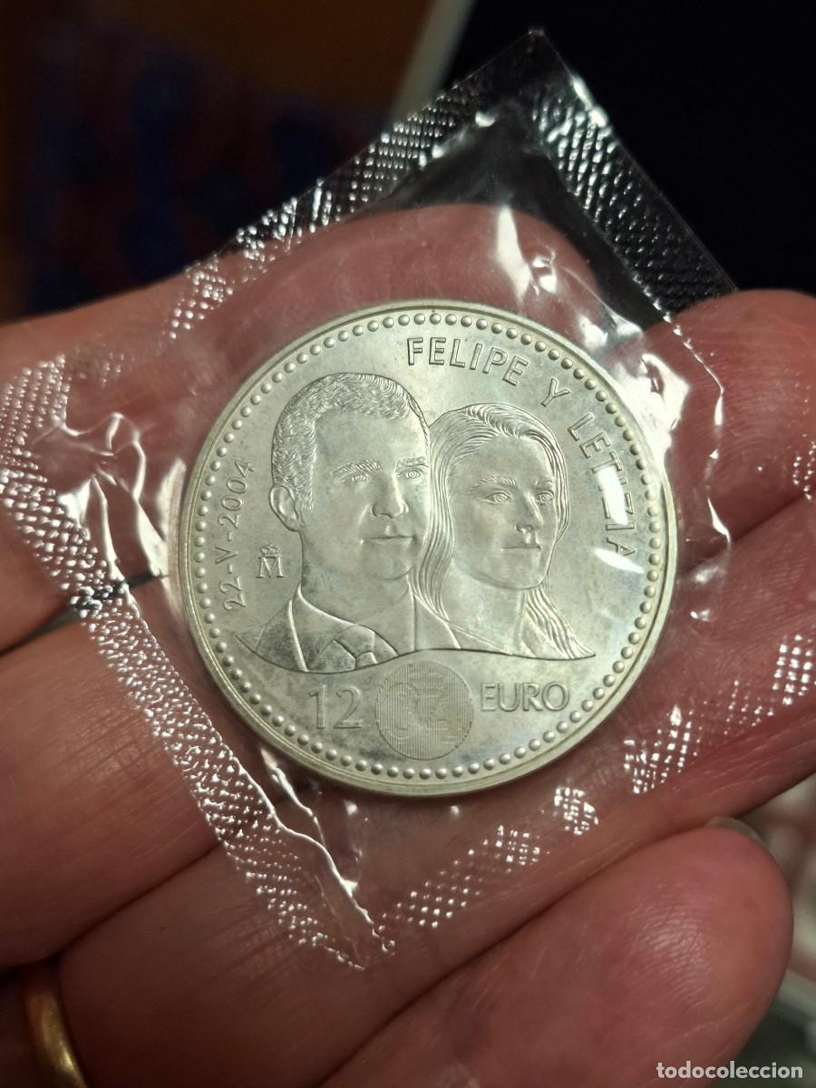 Monedas FNMT: MONEDA DE 12 EUROS DE 2004 (BODA REAL) - Foto 2