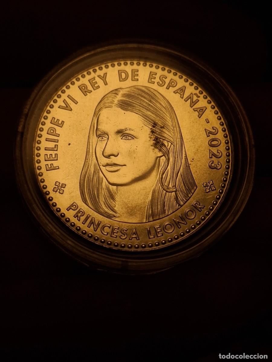 Monete FNMT: MONEDA DE 40 EUROS DE 2023 (MAYORIA DE LEONOR)