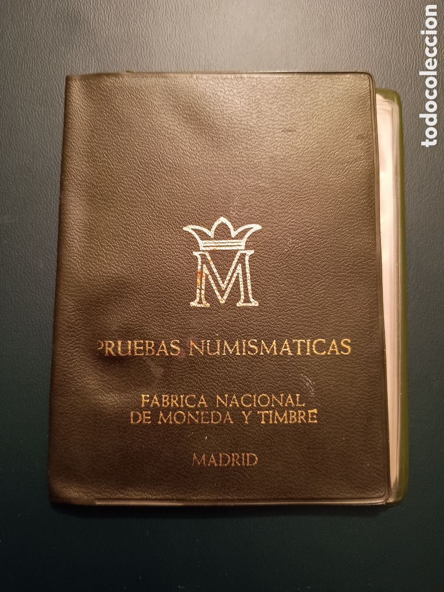 Moedas FNMT: 1977 CARTERA - PRUEBAS NUMISM&Aacute;TICAS - FABRICA NACIONAL DE MONEDA Y TIMBRE (JUAN CARLOS I)