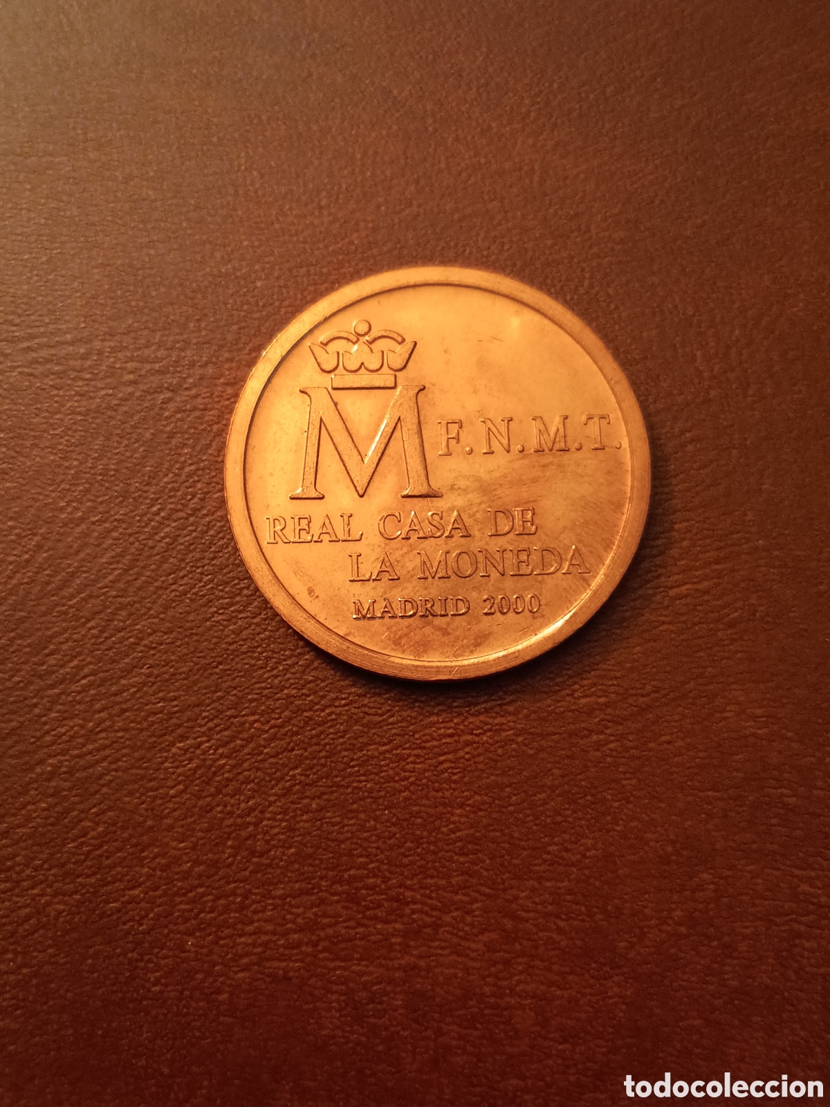 Moedas FNMT: MEDALLA FNMT REAL CASA DE LA MONEDA A&Ntilde;O 2000