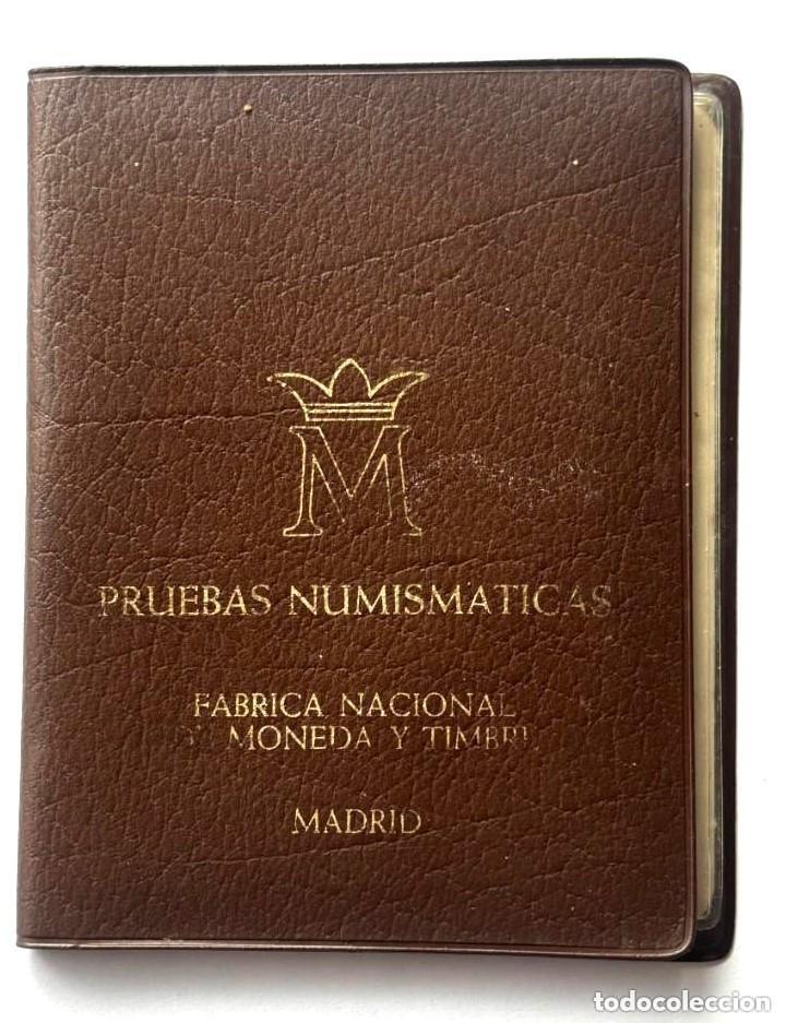 FNMT-M&uuml;nzen: CARTERA DE LA FNMT DE FRANCO 1957 ESTRELLA 75 .