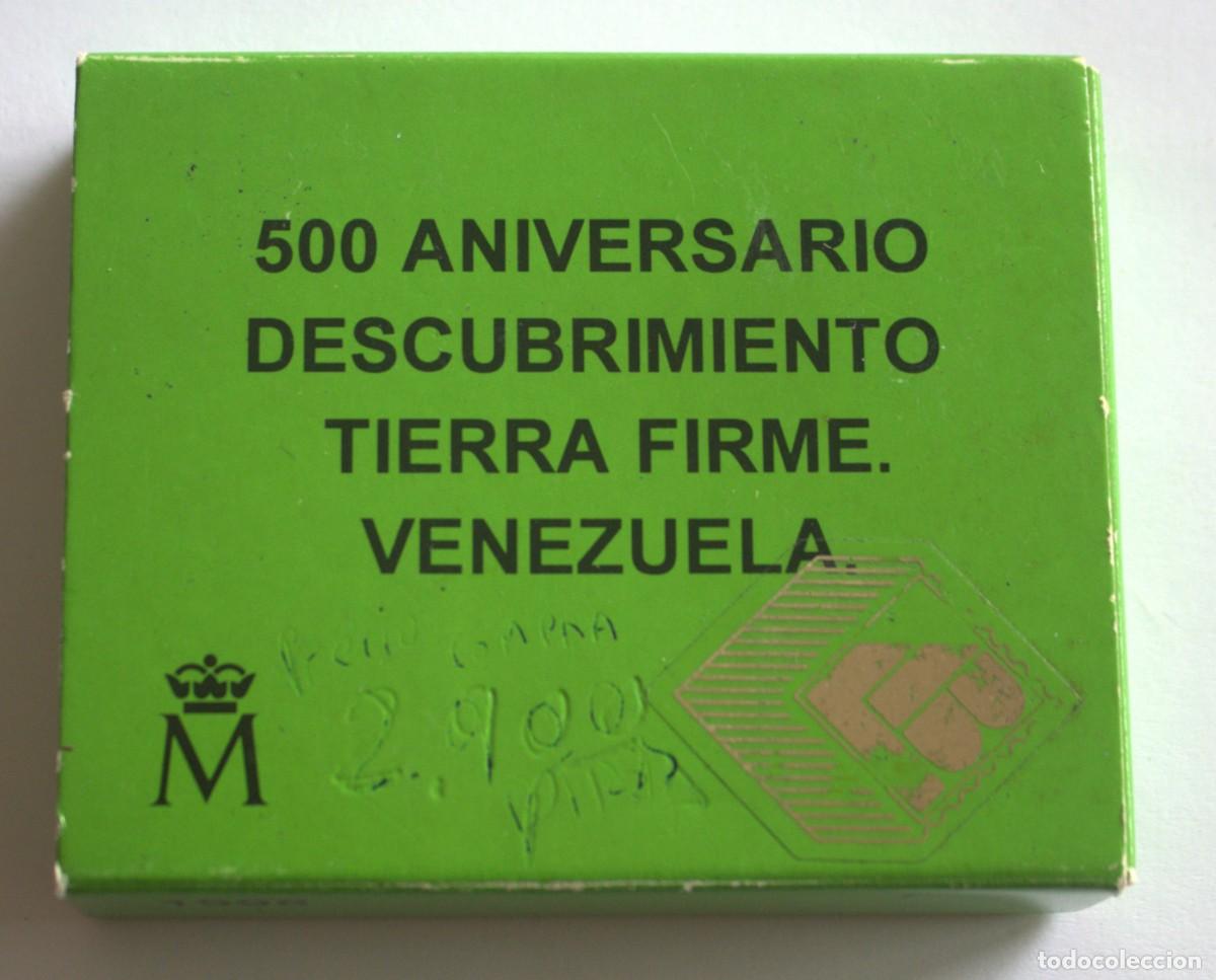 Monete FNMT: 3 EUROS DE PLATA DEL 500 ANIVERSARIO DESCUBRIMIENTO TIERRA FIRME VENEZUELA
