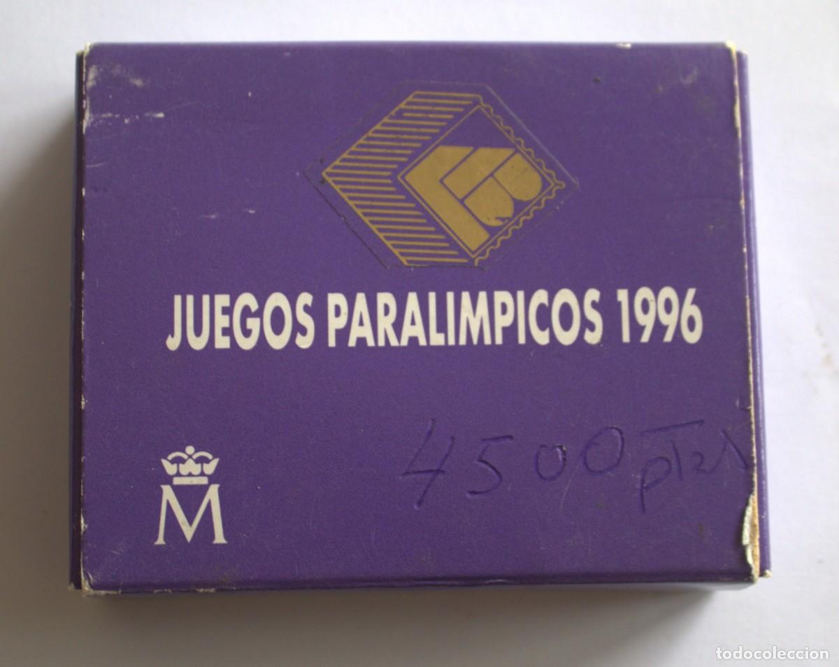 FNMT-M&uuml;nzen: MONEDA DE LA FNMT DE 1000 PTS JUEGOS PARAL&Iacute;MPICOS 1996