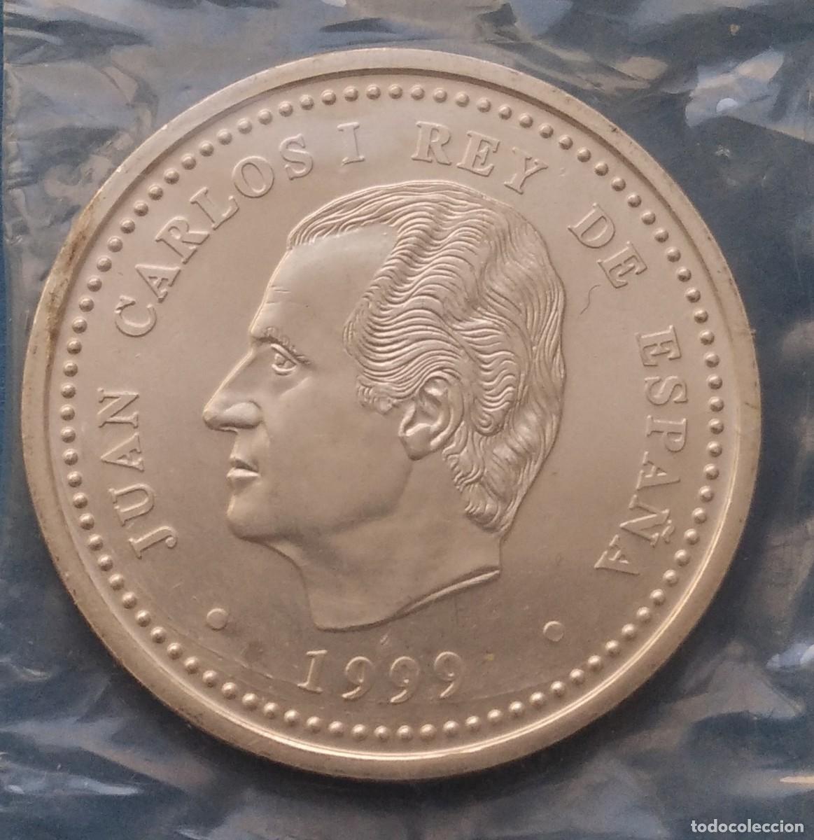 Monedas FNMT: MONEDA PLATA 2000 PESETAS 1999 JACOBEO SC - Foto 2