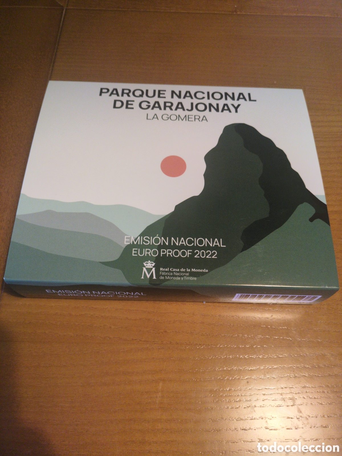 Monedas FNMT: Estuche proof parque Garajonay - Foto 1