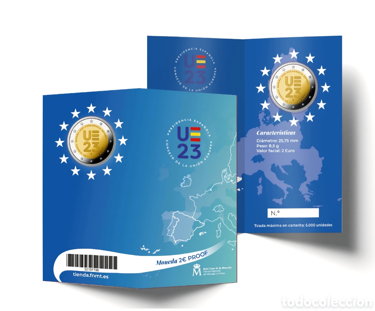 Monnaies FNMT: Cartera Fnmt 2 euros 2023