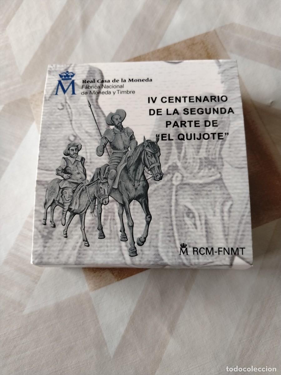 Monedas FNMT: Espa&ntilde;a. Plata. 2015 10 euros II parte Quijote