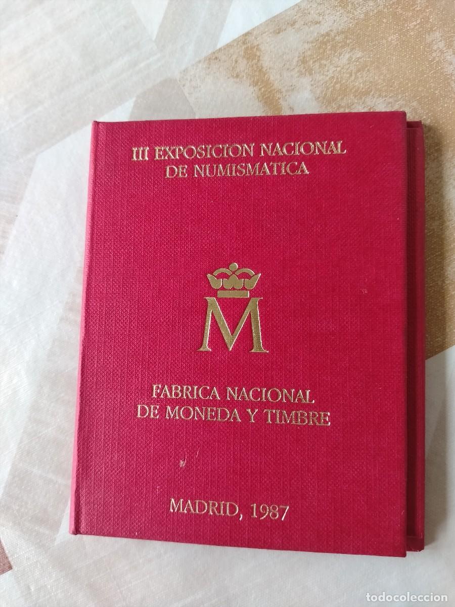 Monedas FNMT: Cartera exposici&oacute;n - pruebas 1987