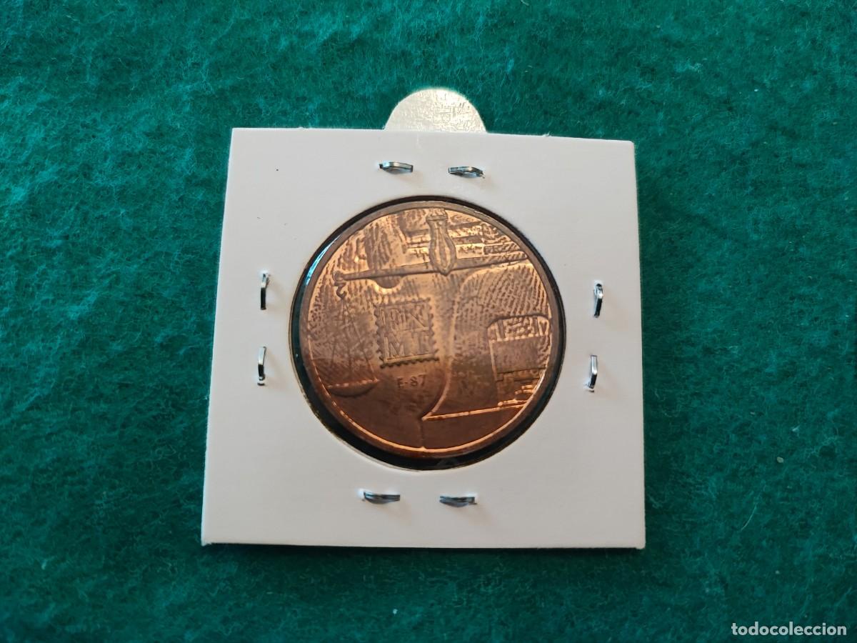 Monedas FNMT: (463) - Medalla III Exposici&oacute;n Numism&aacute;tica 1987 E87 SC - Foto 2