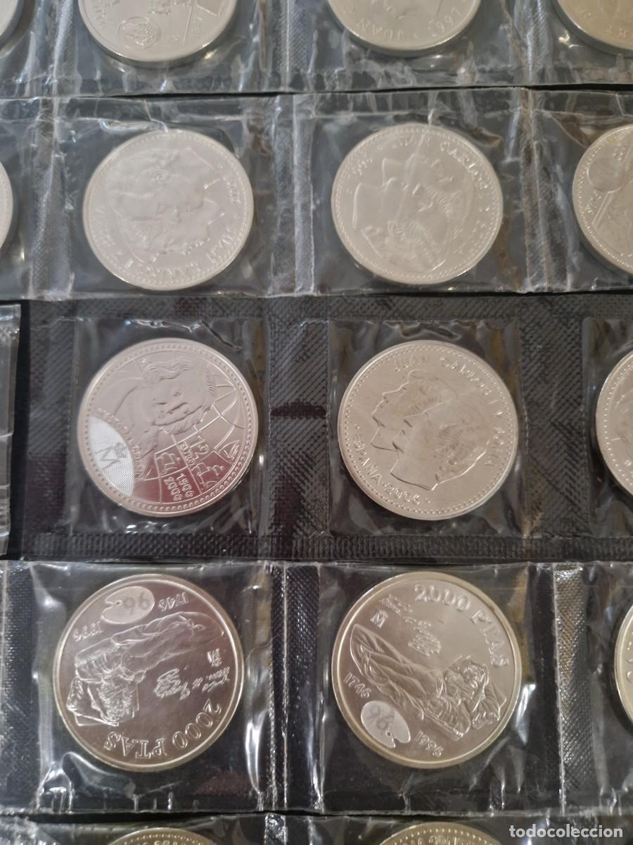 Monedas FNMT: 78 monedas conmemorativas de plata 925. - Foto 15