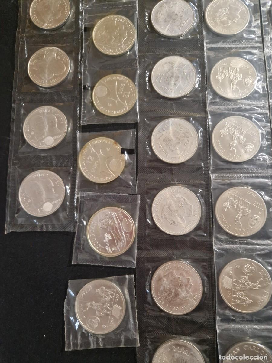 Monedas FNMT: 78 monedas conmemorativas de plata 925. - Foto 17