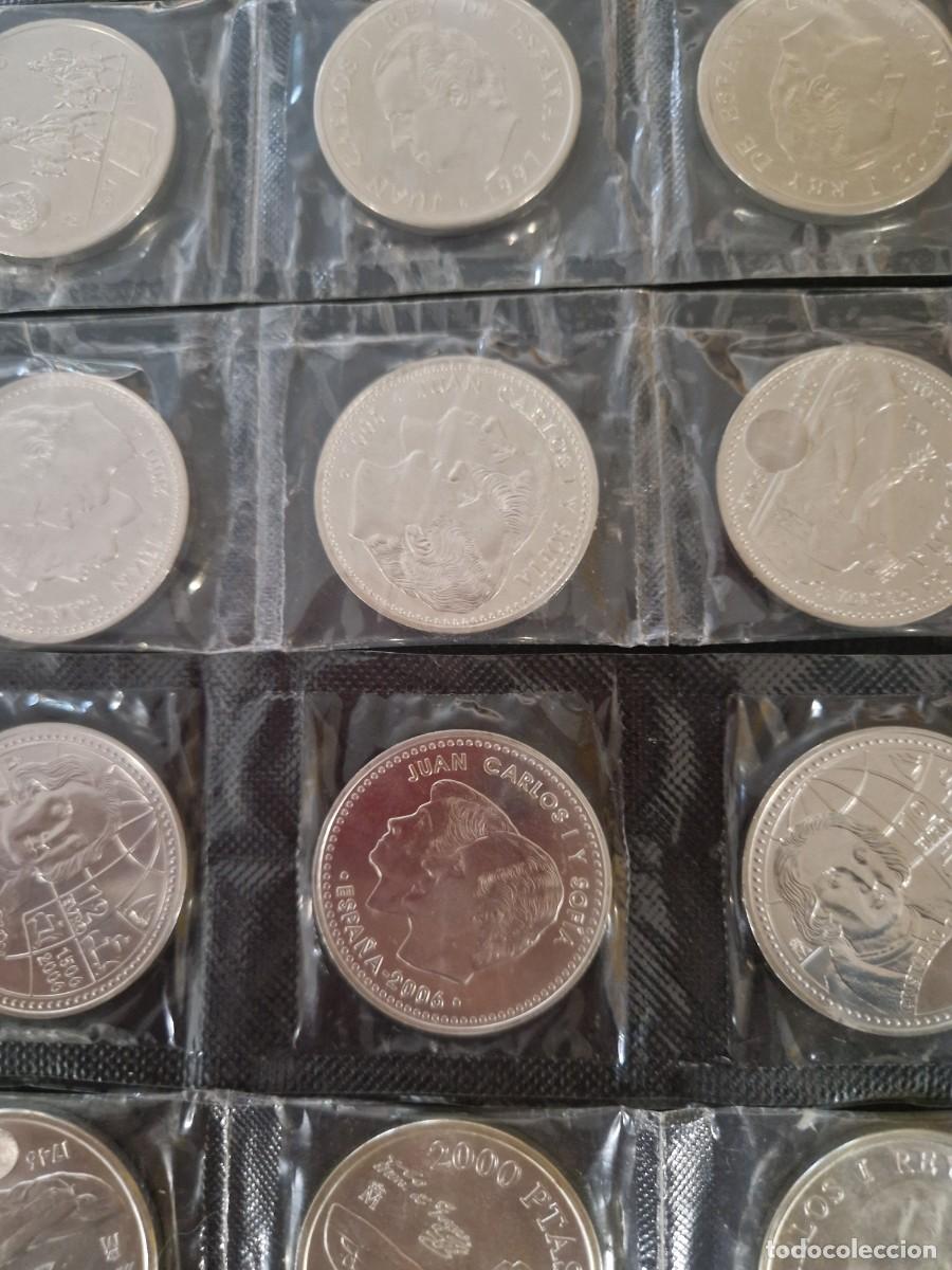 Monedas FNMT: 78 monedas conmemorativas de plata 925. - Foto 18