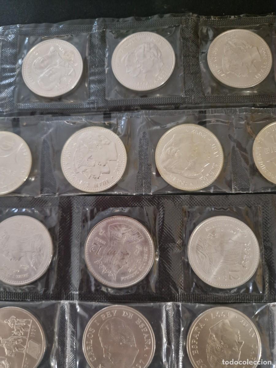 Monedas FNMT: 78 monedas conmemorativas de plata 925. - Foto 19