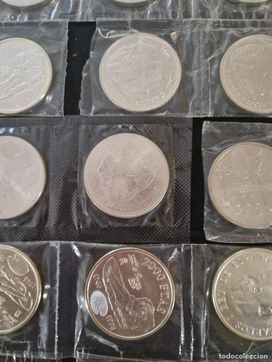 Monedas FNMT: 78 monedas conmemorativas de plata 925. - Foto 20