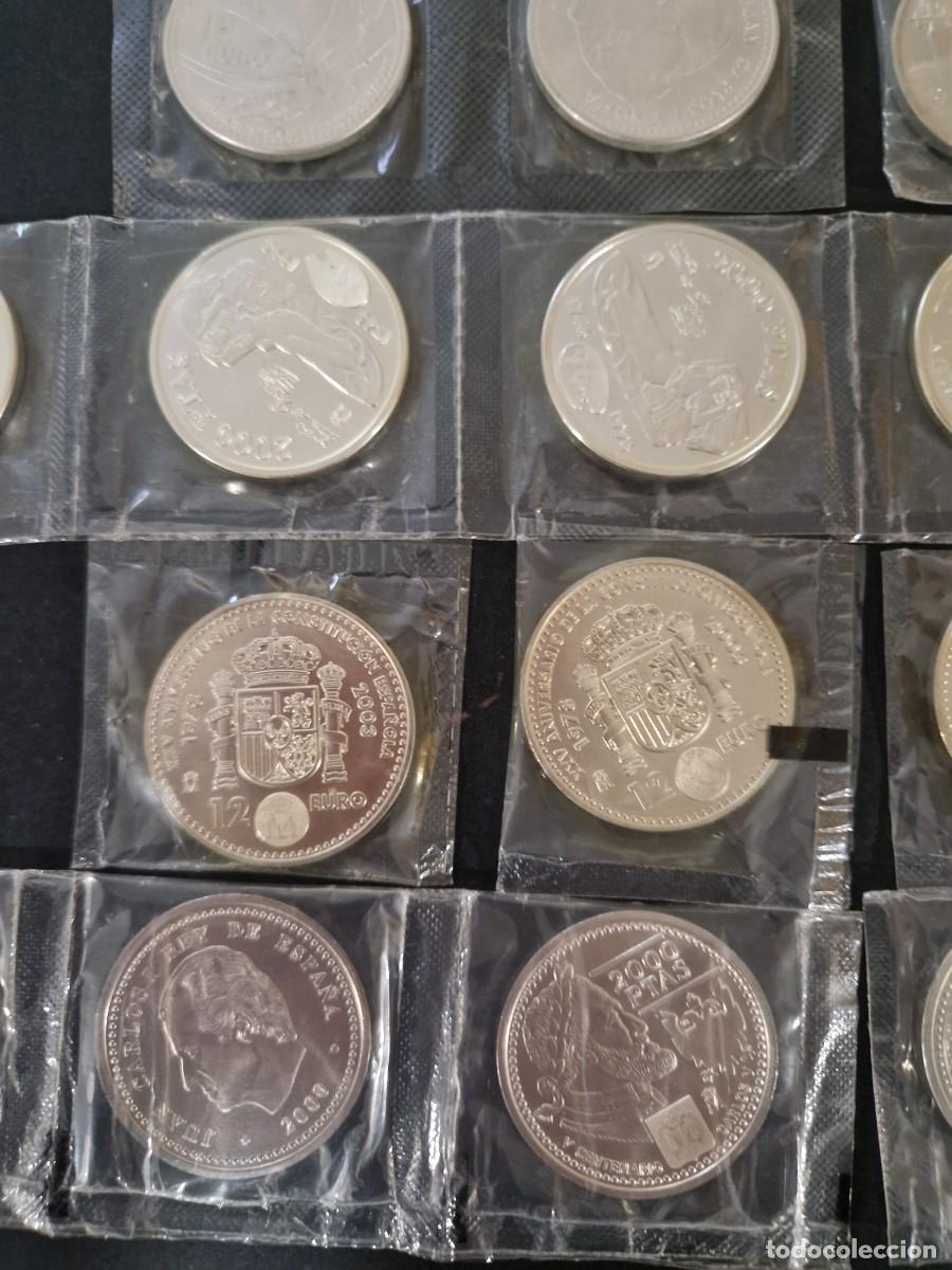 Monedas FNMT: 78 monedas conmemorativas de plata 925. - Foto 21