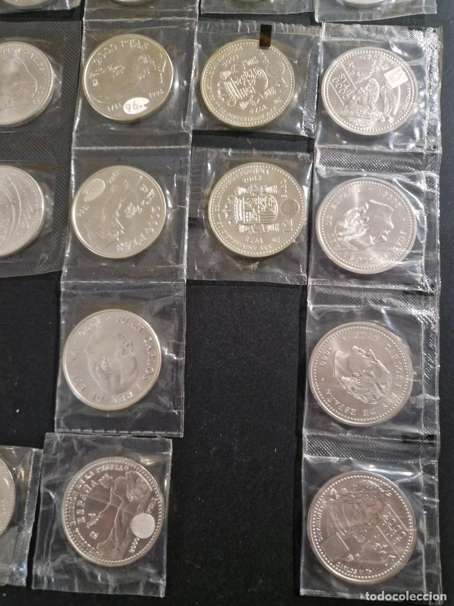 Monedas FNMT: 78 monedas conmemorativas de plata 925. - Foto 23