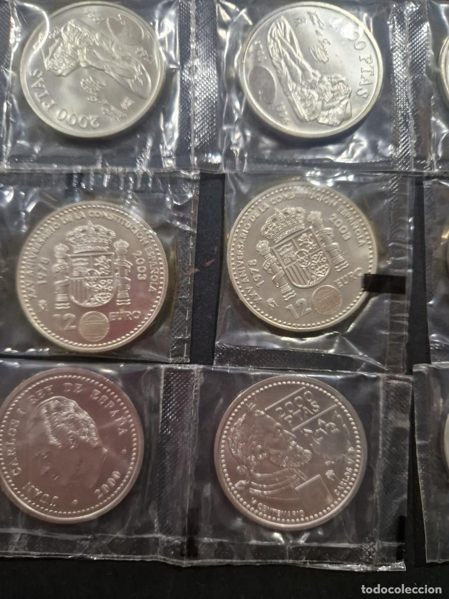 Monedas FNMT: 78 monedas conmemorativas de plata 925. - Foto 25