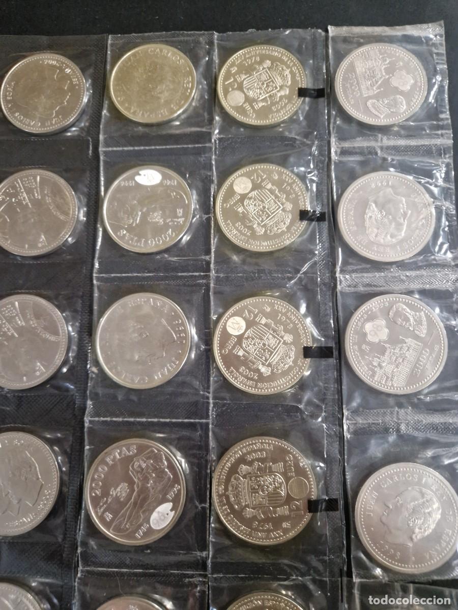 Monedas FNMT: 78 monedas conmemorativas de plata 925. - Foto 26