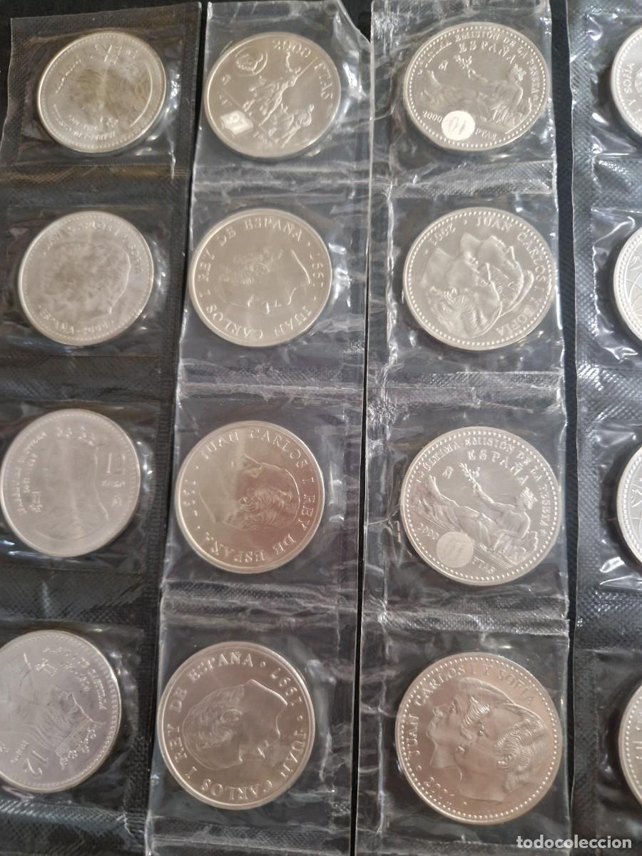 Monedas FNMT: 78 monedas conmemorativas de plata 925. - Foto 27