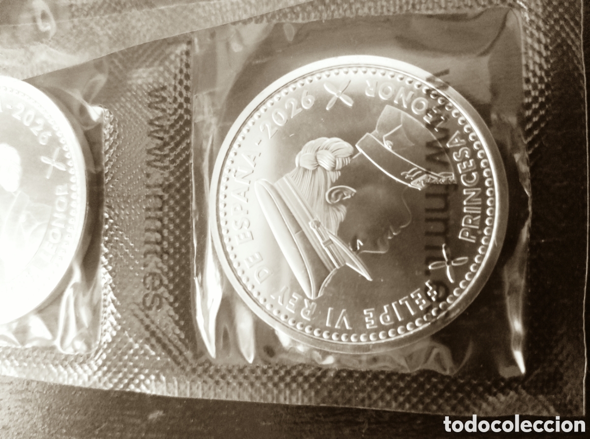 Monedas FNMT: Monedas de plata princesa leonor 2026 - Foto 5