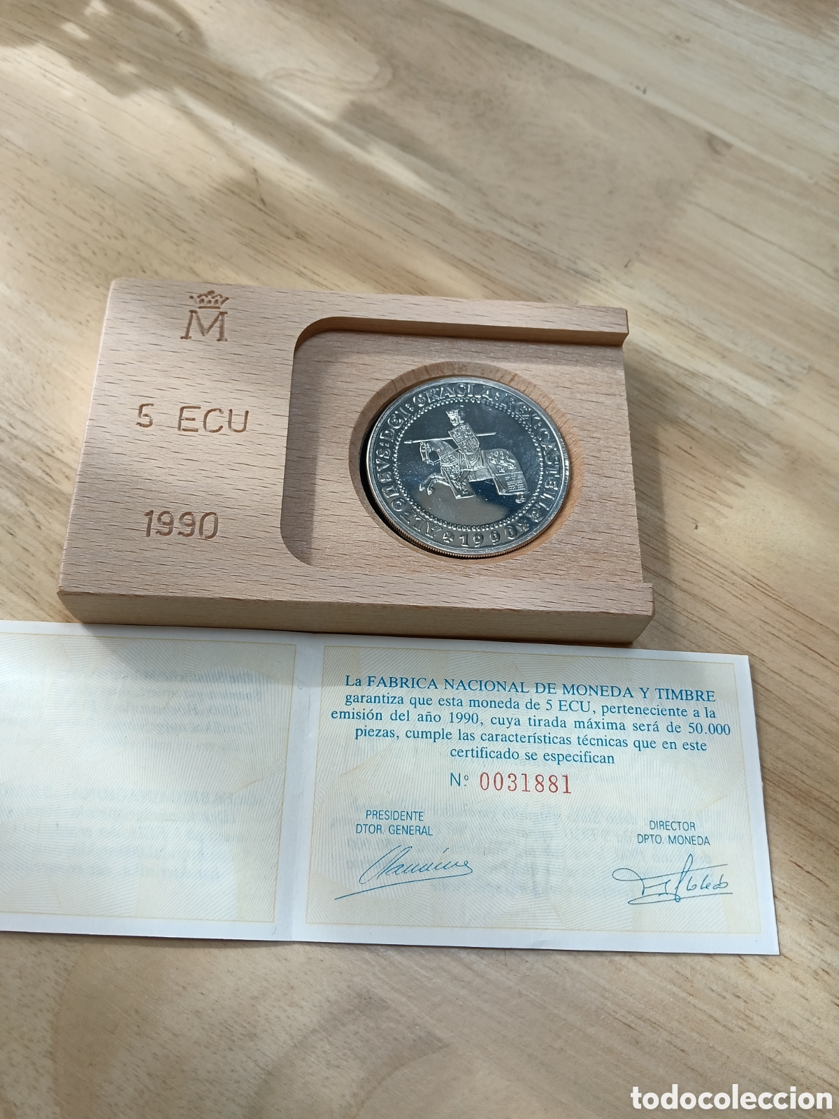 Monedas FNMT: 5 ECUS ALFONSO X EL SABIO - Foto 2