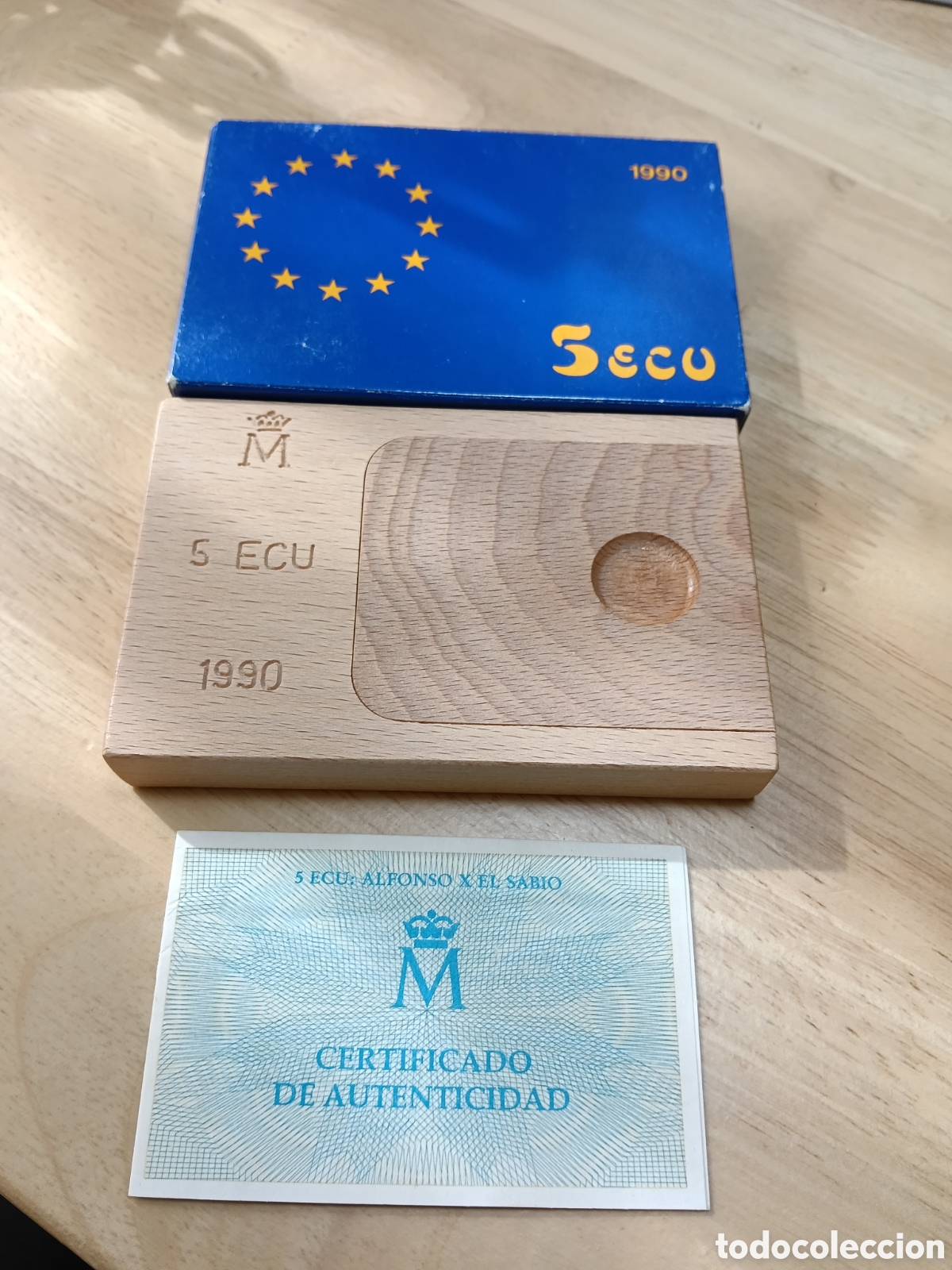 Monedas FNMT: 5 ECUS ALFONSO X EL SABIO