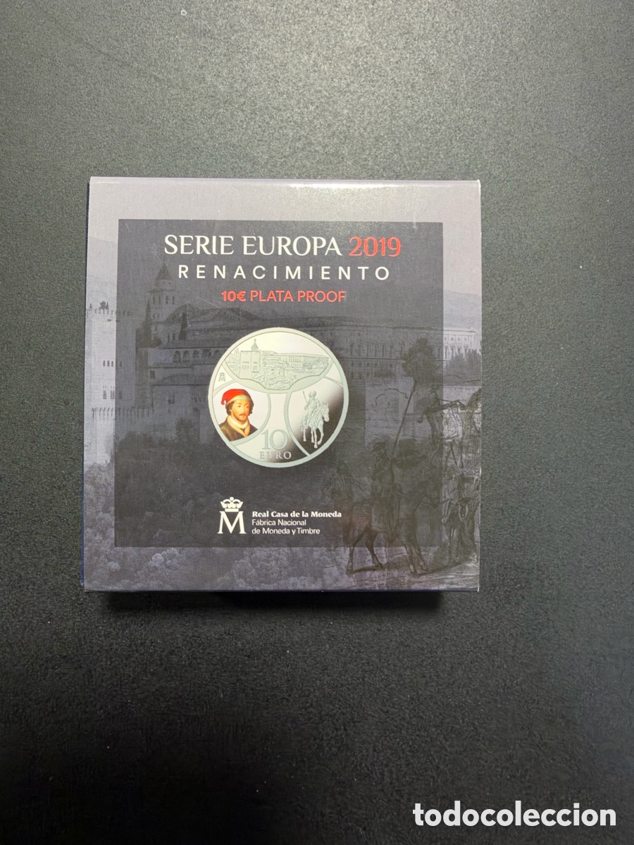 Monnaies FNMT: 10&euro; Espa&ntilde;a 2019 &eacute;poca de renacimiento