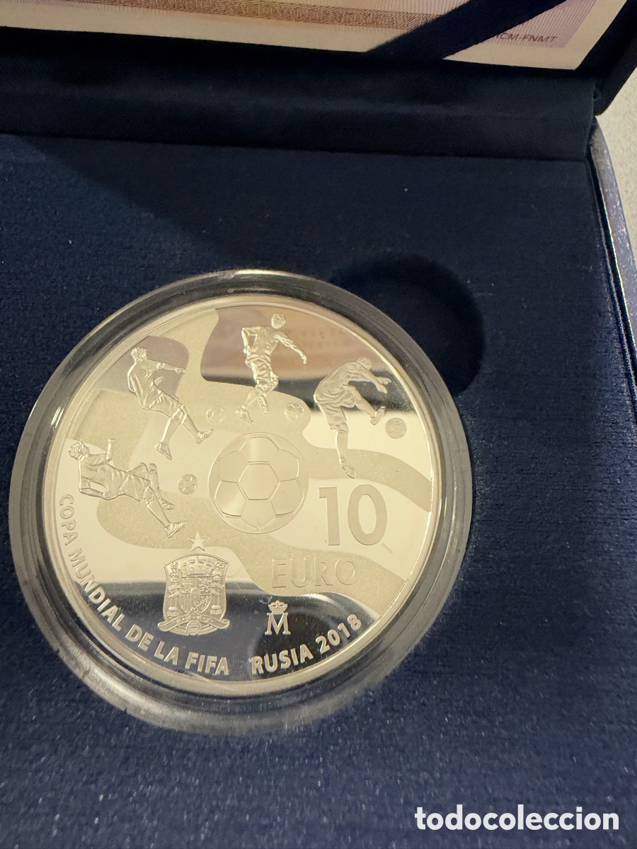 Monedas FNMT: Moneda de plata 2017 Rusia 2018 - Foto 2