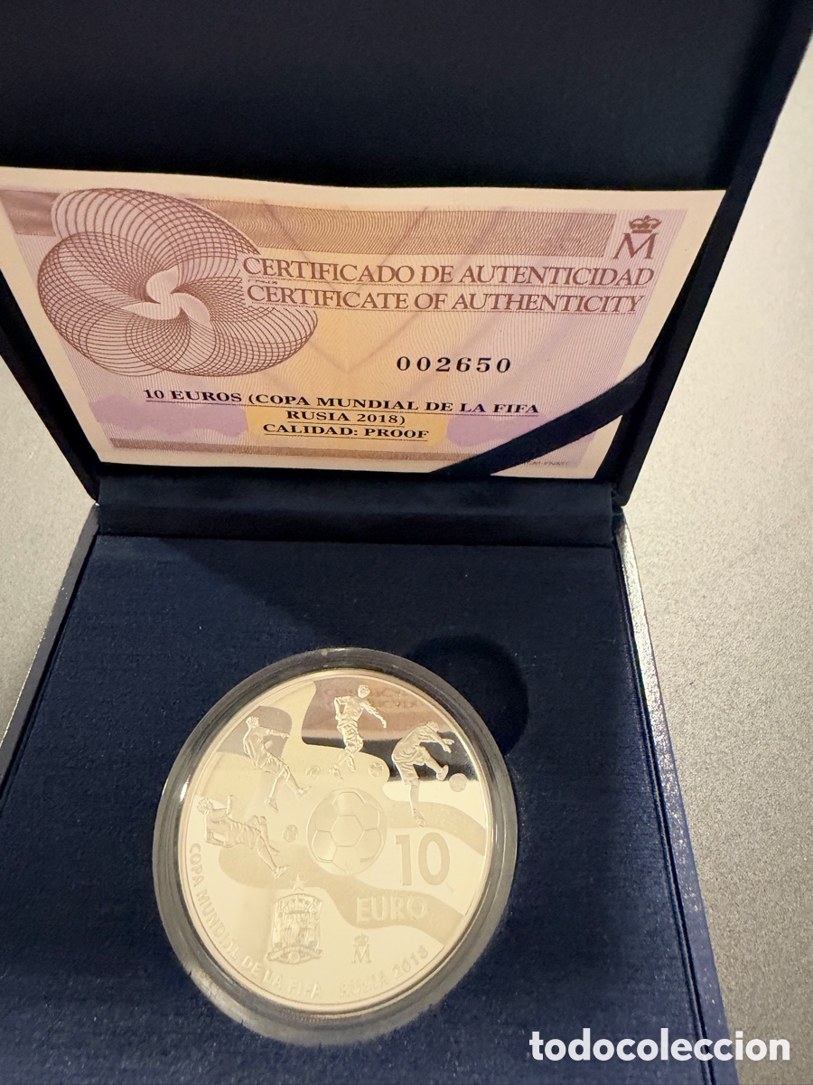 Monedas FNMT: Moneda de plata 2017 Rusia 2018 - Foto 3