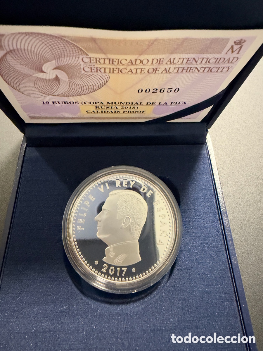 Monedas FNMT: Moneda de plata 2017 Rusia 2018 - Foto 4