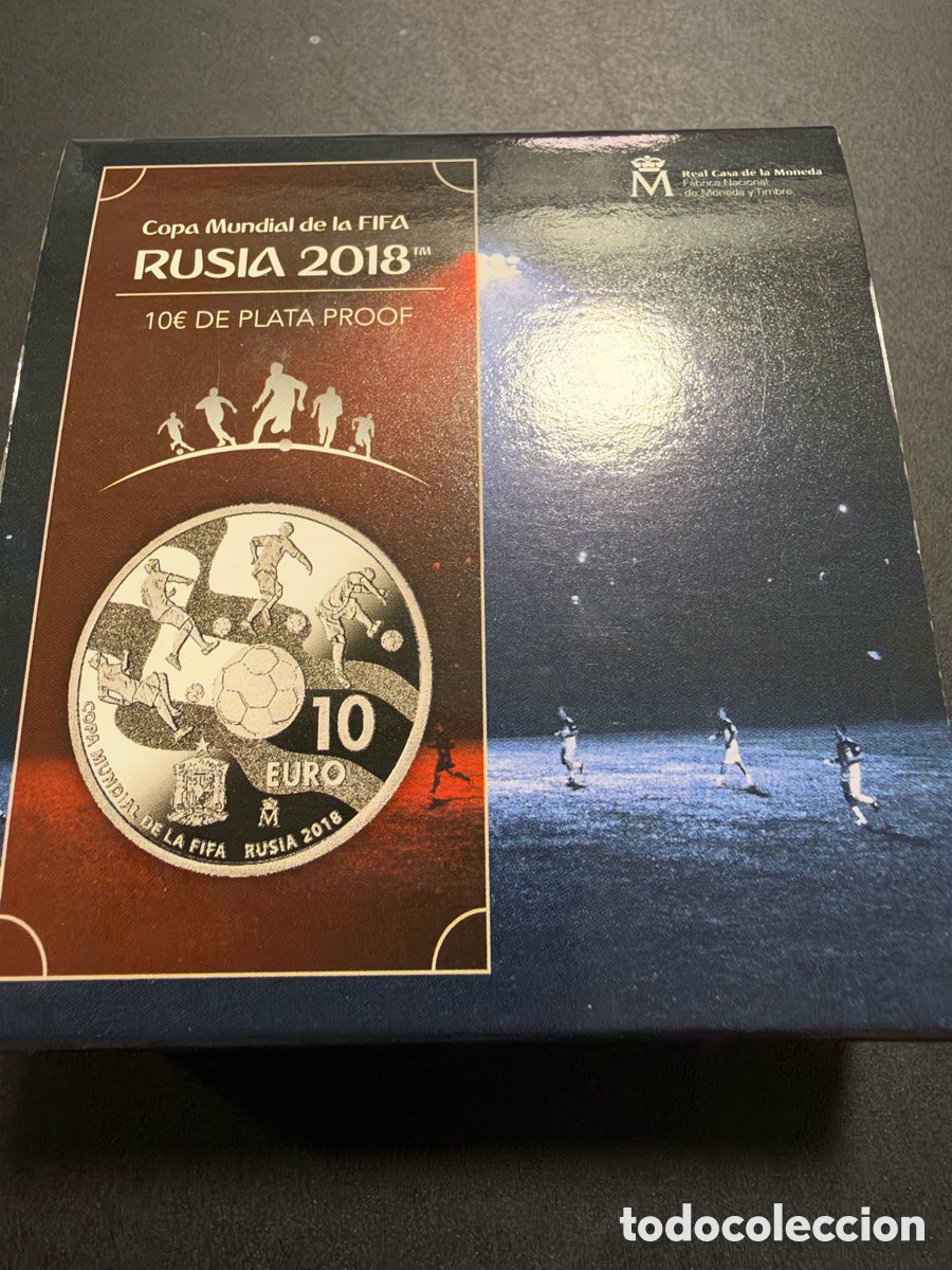 Monedas FNMT: Moneda de plata 2017 Rusia 2018 - Foto 1