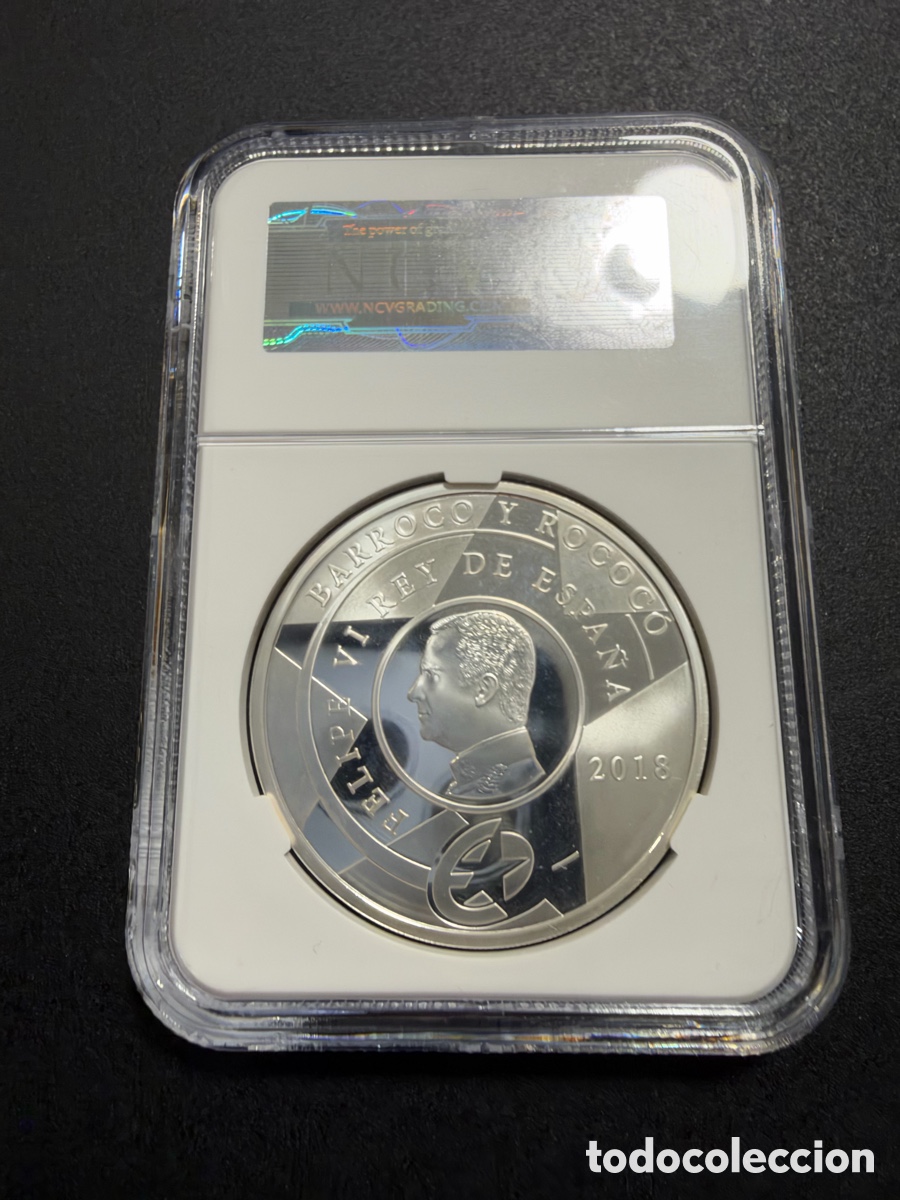 Monedas FNMT: moneda de 10&euro; Espa&ntilde;a 2018 Barroco y Rococo - Foto 4