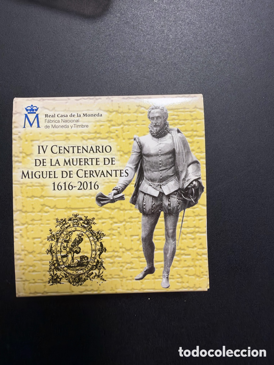 Moedas FNMT: Moneda de 10&euro; IV centenario de la muerte de Miguel Cervantes