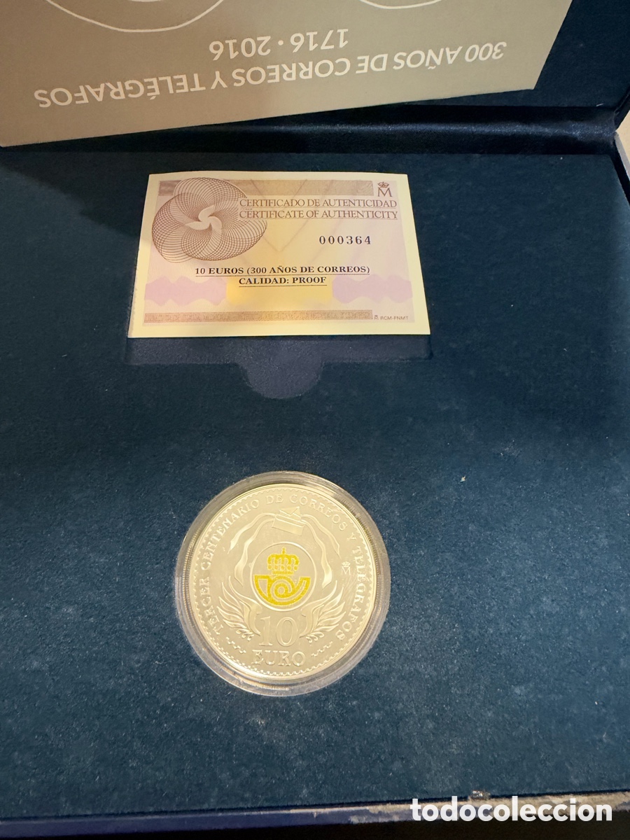 Monedas FNMT: Moneda de 10&euro; Coreos 2016 300 aniversario - Foto 5