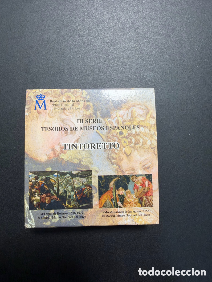 FNMT Coins: Moneda de 10&euro; Espa&ntilde;a tesoros espa&ntilde;oles Tintoreto