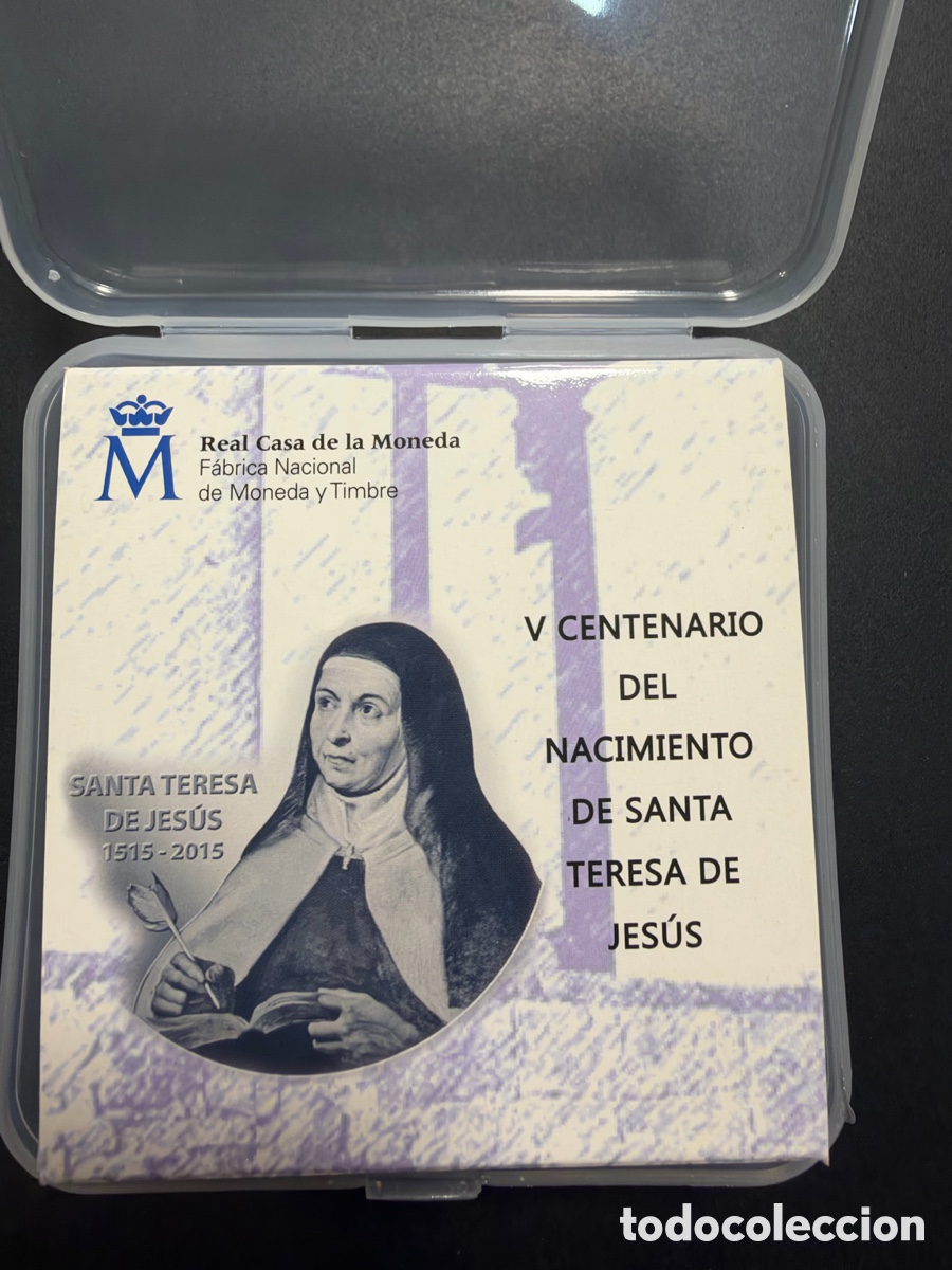 FNMT-M&uuml;nzen: Moneda de 10&euro; a&ntilde;o 2013 V centenario nacimiento de Santa Teresa de Jes&uacute;s