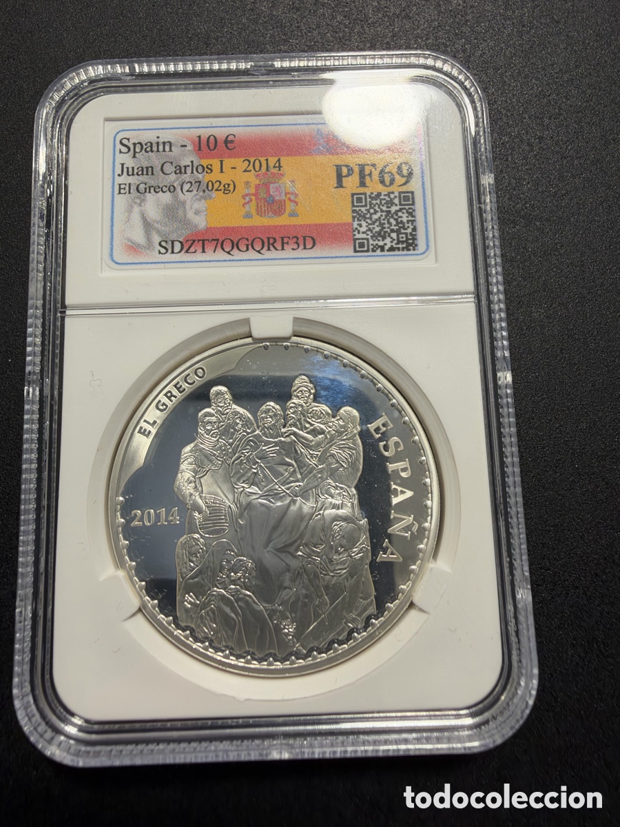 FNMT-M&uuml;nzen: Moneda de 10&euro; a&ntilde;o 2014 museos espa&ntilde;oles El Greco