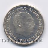 Monedas Franco: 5 PESETAS- 1957*67-SC - Foto 1