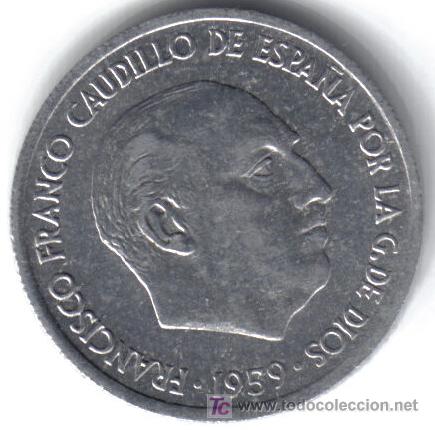 Monedas Franco: ESPA&Ntilde;A 10 CENTIMOS 1959 - Foto 1
