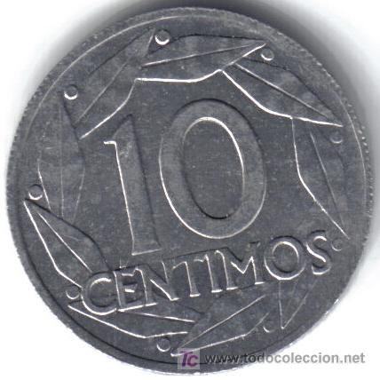 Monedas Franco: ESPA&Ntilde;A 10 CENTIMOS 1959 - Foto 2