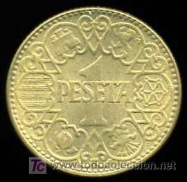 Monedas Franco: 1 PESETA 1944 S/C - Foto 1