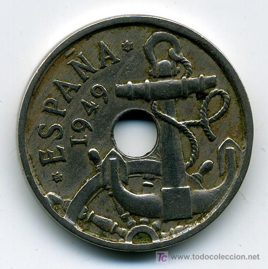 Monedas Franco: MONEDA DE 50 CENTIMOS 1949 *56 - Foto 1