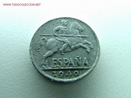Monedas Franco: 10 CENTIMOS 1940   (15) - Foto 1