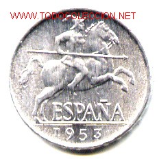 Monedas Franco: MONEDA DE 5  CENTIMOS 1953   SIN CIRCULAR - Foto 1